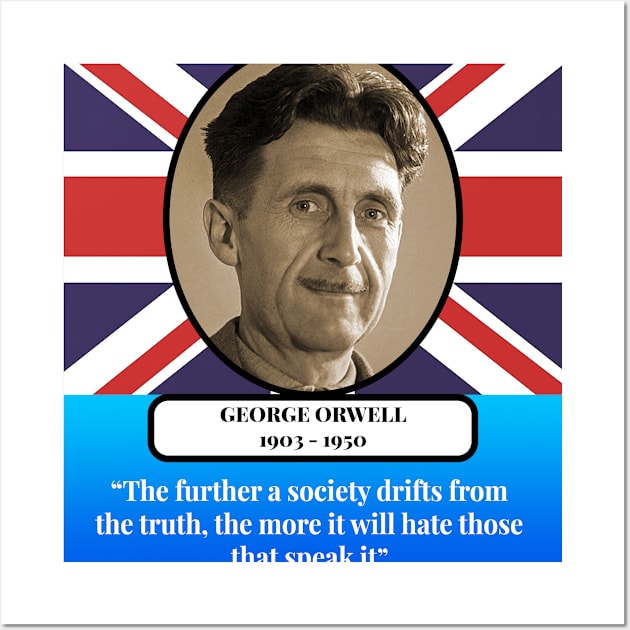 George Orwell Quote Wall Art by Perfect Sense